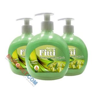 Fitti Pure Care 500ml, mydło w płynie z pompką oliwka