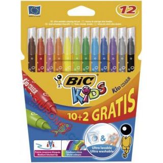 Flamastry szkolne Bic Kids Couleur 10 kolorów