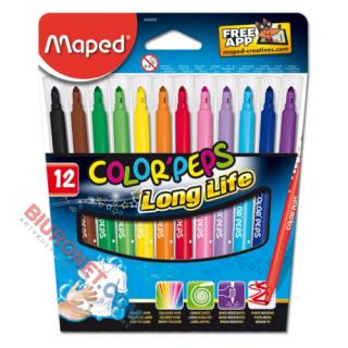Flamastry szkolne Maped Color'Peps 12 kolorów