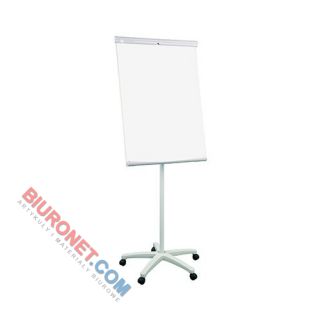 Flipchart mobilny 2X3 ecoBoards TF03 ECO, tablica suchościeralna magnetyczna 70x100 cm, z półką wysokość 186 cm