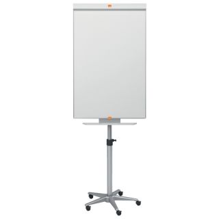 Flipchart mobilny Nobo Classic, tablica suchościeralna magnetyczna 69x74.5 cm, z półką wysokość 175-200 cm