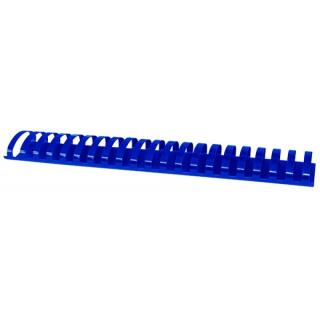 Grzbiety do bindowania Office Products 51 mm, do 510 kartek, plastikowe, 50 sztuk niebieskie