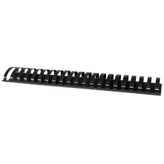 Grzbiety do bindowania Office Products 51 mm, do 510 kartek, plastikowe, 50 sztuk czarne