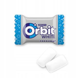 Guma do żucia Orbit White, pakowane po 2 drażetki x 300 sztuk 900g