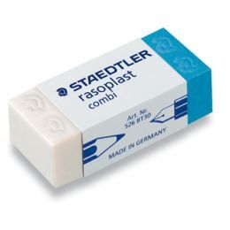 Gumka ołówkowa Staedtler Rasoplast 526 Combi, do ścierania ołówka i atramentu 43 x 19 x 13 mm