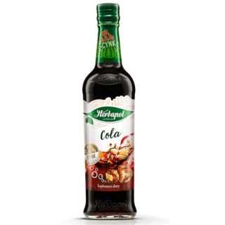 Herbapol Cola 420ml, syrop o smaku coli 1 sztuka