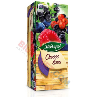 Herbapol Herbaciany Ogród, herbata owocowa "Prosto z lasu", 20 torebek owoce leśne