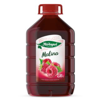 Herbapol Malina Max, syrop owocowy w dużym opakowaniu 2,85L