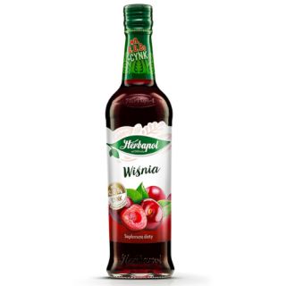 Herbapol Wiśnia 420 ml, syrop owocowy 1 sztuka