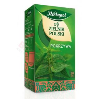 Herbapol Zielnik Polski, herbata ziołowa, 20 torebek pokrzywa
