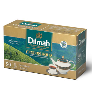 Herbata czarna Dilmah Ceylon Gold 50 torebek