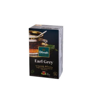 Herbata czarna Dilmah Earl Grey, aromatyzowana, ze sznureczkami 20 torebek