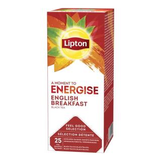 Herbata czarna Lipton Feel Good Selection Energise English Breakfast, torebki w kopertach 25 kopert
