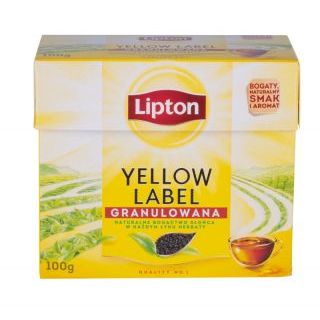 Herbata czarna Lipton, sypana, 100g granulowana