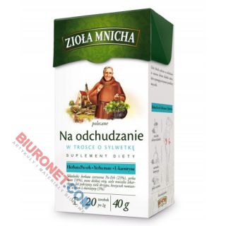 Herbata funkcyjna Big-Active Zioła Mnicha, polecane na odchudzanie 20 torebek