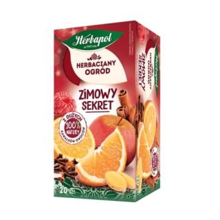 Herbata owocowa Herbapol Herbaciany Ogród Zimowy Sekret, torebki bez sznureczków 20 torebek