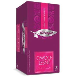 Herbata owocowa Herbapol Premium Owoce Leśne, torebki w kopertach 20 kopert