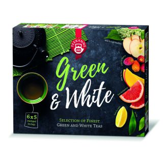 Herbata Teekanne Green&White, zestaw 30 torebek