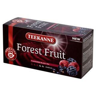 Herbata Teekanne World of Fruits, owocowa, 20 torebek w kopertach owoce leśne