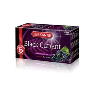Herbata Teekanne World of Fruits, owocowa, 20 torebek w kopertach czarna porzeczka z cytryną