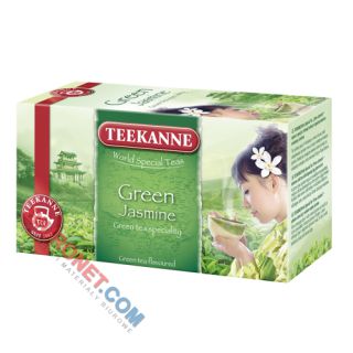 Herbata Teekanne World Special Teas, zielona, 20 torebek w kopertach jaśmin