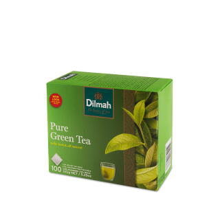 Herbata zielona Dilmah Pure Green Tea, bez sznureczków 100 torebek