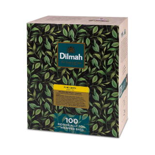 Herbata zielona Dilmah Pure Green Tea, w kopertach 100 kopert