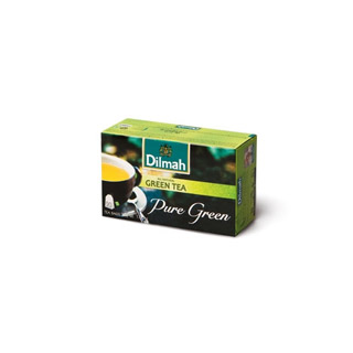 Herbata zielona Dilmah Pure Green, torebki bez sznurków 20 torebek
