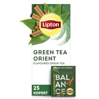 Herbata zielona Lipton Feel Good Selection Balance Orient, aromatyzowana, torebki w kopertach 25 kopert