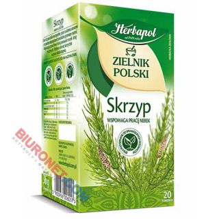 Herbata ziołowa Herbapol Zielnik Polski, 20 torebek bez sznureczków skrzyp