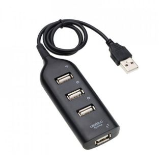 Hub Esperanza EA116, 4 porty USB-A 2.0 czarny