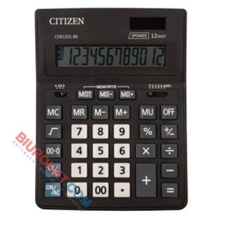 Kalkulator biurowy Citizen CDB Business Line, czarny 12 cyfr
