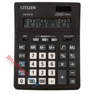 Kalkulator biurowy Citizen CDB Business Line, czarny 14 cyfr