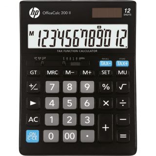 Kalkulator biurowy HP OC 200 II/INT BX, czarny 12 cyfr