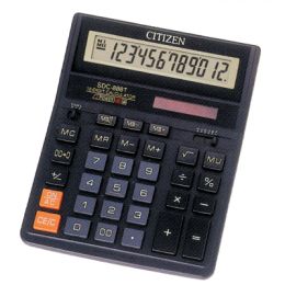 Kalkulator Citizen SDC-888 X, biurowy, 12 cyfr czarny