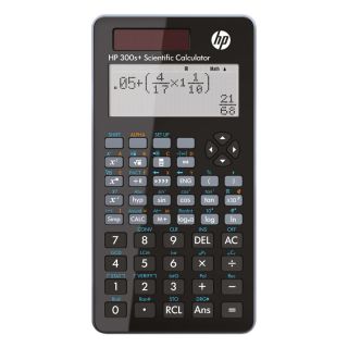 Kalkulator naukowy HP 300SPLUS/INT BX, 155x84x20mm, obsługuje 315 operacji, czarny
 czarny