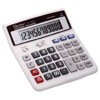 Kalkulator Vector DK-209 szary