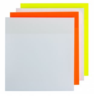 Karteczki samoprzylepne Q-Connect 76x76mm półprzezroczyste 200 karteczek miks kolorów