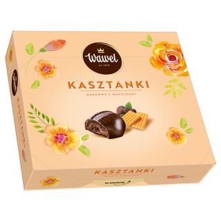 Kasztanki Wawel, czekoladki z nadzieniem, kartonik 330g