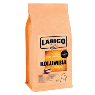 Kawa LARICO Kolumbia Excelso, ziarnista 225g