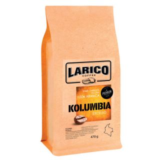 Kawa LARICO Kolumbia Excelso, ziarnista 470g