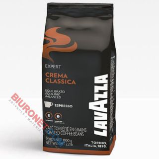 Kawa Lavazza Expert Crema Classica, seria Vending, ziarnista 1kg