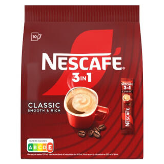 Kawa rozpuszczalna NESCAFÉ Classic 3w1, w saszetkach 17 g x 10 sztuk