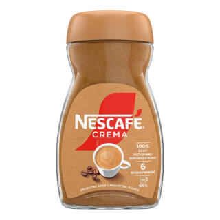 Kawa rozpuszczalna NESCAFÉ Crema, pudrowa, w słoiku 100 g