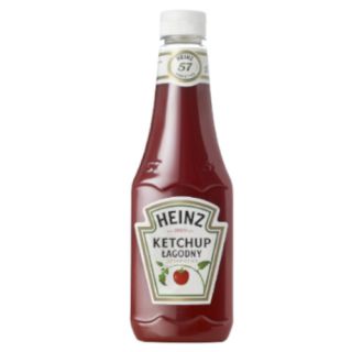 Ketchup łagodny Heinz, sos pomidorowy 570g