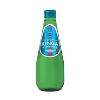 Kinga Pienińska 0,3L x 12 sztuk, woda wysoko zmineralizowana, niskosodowa, w szklanych butelkach niegazowana