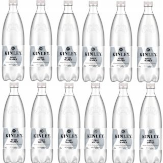 Kinley Tonic 1L, napój gazowany w butelce PET 12 sztuk