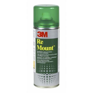 Klej 3M ReMount, w sprayu, do repozycjonowania 400ml