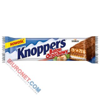 Knoppers, baton orzechowy z mlecznym kremem 40g x 40 sztuk