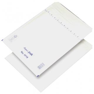 Koperty bąbelkowe Office Products  H/18, powietrzne, samoprzylepne z paskiem HK, białe 100 sztuk